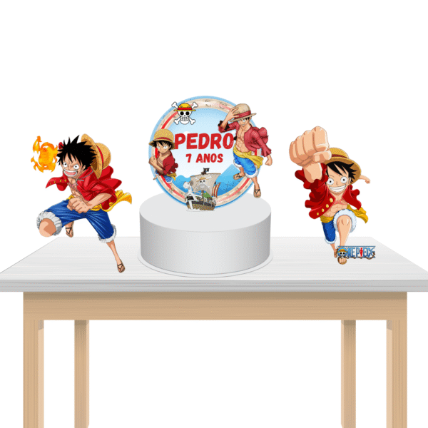 KIT festa Kit só um Bolinho ONE PIECE - Imagem 3