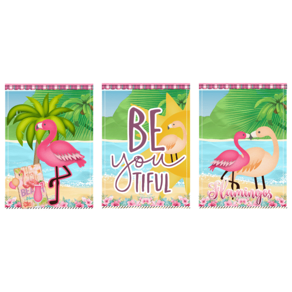 Kit Festa Kit só um Bolinho Flamingos - Imagem 6